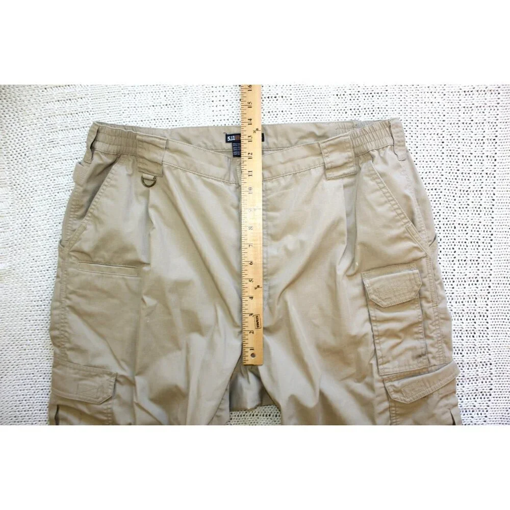 5.11 Men's ABR Pro Tactical Cargo Pants Size 40/36 Khakis Pockets Outdoor Work
